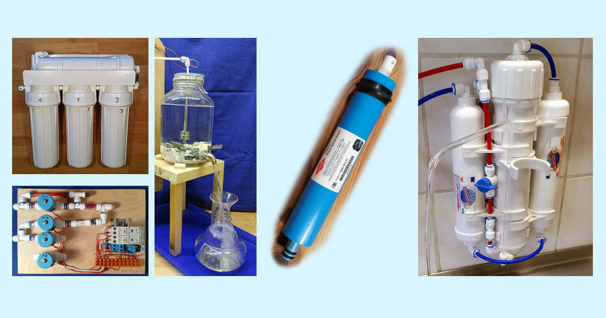 Umkehrosmose-Gerät EdelWasser mit Filter, Maximale Wasserreinigung