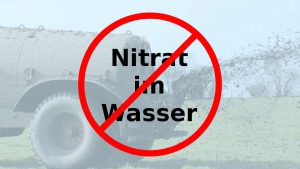Nitrat im Wasser